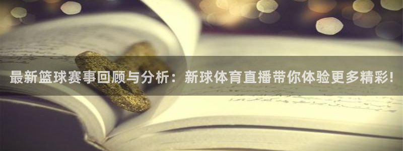 最新篮球赛事回顾与分析：新球体育直播带你体验更多精彩!