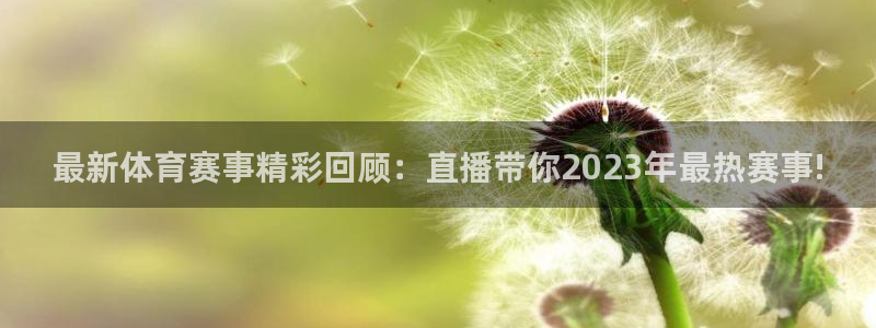 最新体育赛事精彩回顾：直播带你2023年最热赛事!