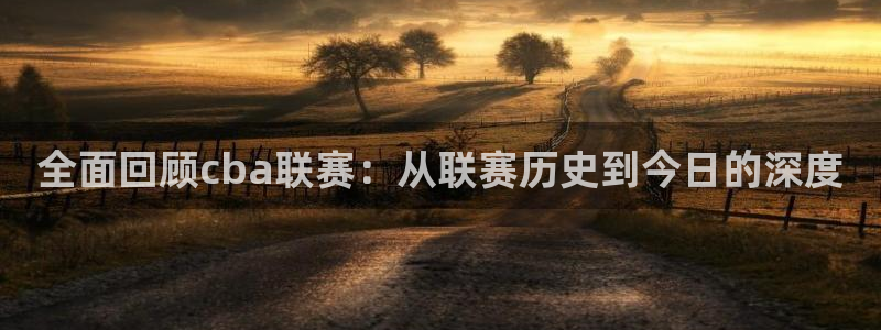 全面回顾cba联赛：从联赛历史到今日的深度